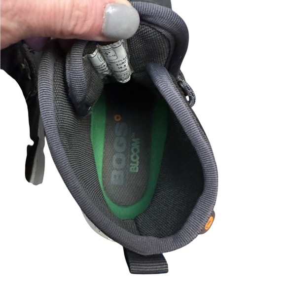 Bogs cypress lace composite safety toe boot gray - Picture 6 of 6